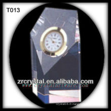 Magnifique horloge en cristal K9 T013